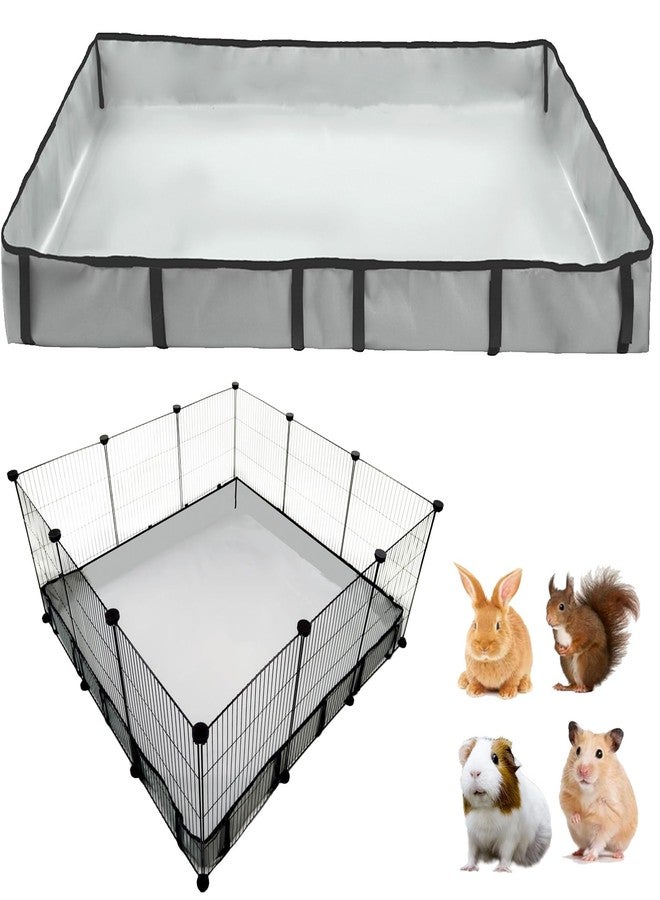 DZWLKJ Guinea Pig Cage Liner Tarp Bottom Waterproof and Washable Base Also for Rabbits, Bunny, Chinchesillas, Hedgehog, Ferrets and Other Small Animals(36x36 inches) - Image 1